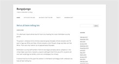 Desktop Screenshot of bungojungo.com